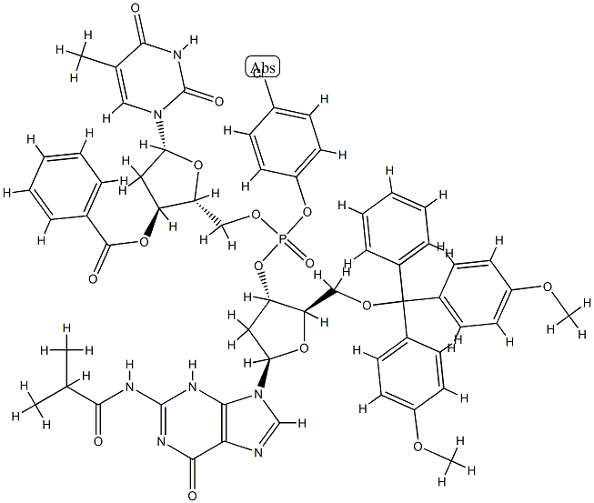 3 O Benzoyl P 4 Chlorophenyl Thymidylyl 5 3 5 O Bis 4