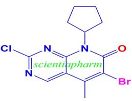 6-溴-2-氯-8-环戊基-5-甲基-吡啶并[2,3-D]嘧啶-7(8H)-酮