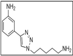 3-[1-(4-氨基丁基)-1H-1,2,3-三氮唑-4-基]苯胺三盐酸