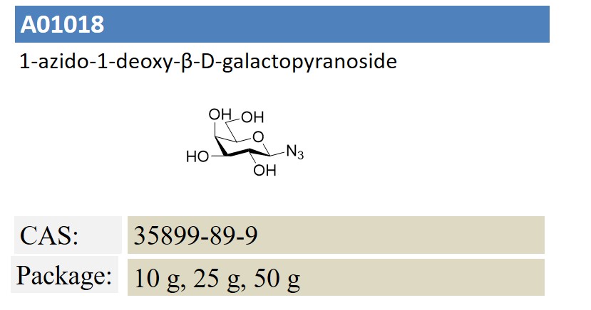 1azido1deoxyβdgalactopyranosid