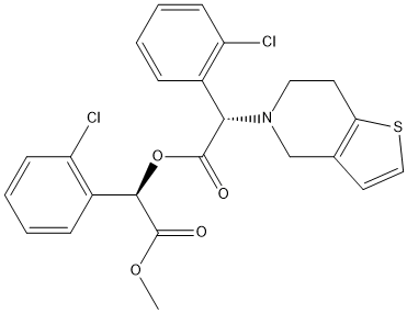 氯吡格雷杂质D 结构式