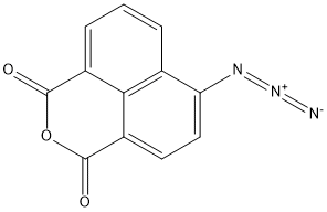 4-AZIDO-1,8-NAPHTHALIC ANHYDRIDE 结构式