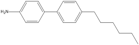 4'-己基[1,1'-联苯]-4-胺 结构式