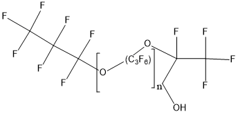 全氟聚醚醇 结构式