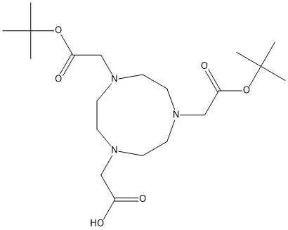 NOTA-BIS(叔丁基酯) 结构式