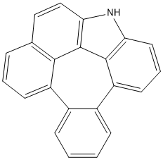 3H-3-嘌呤二苯基[G,IJ]奈基[2,1,8-CDE]甘菊环 结构式