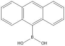 9-蒽硼酸 结构式