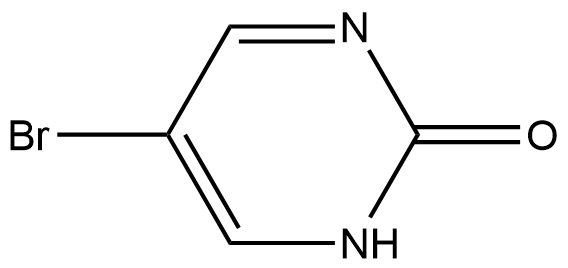 5-溴-2-羟基嘧啶 结构式