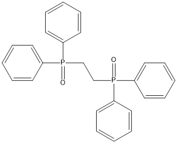 1,2-双(二苯基膦氧基)乙烷 结构式