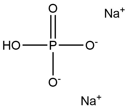 磷酸一氢钠 结构式