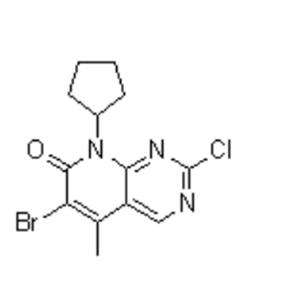 6-Bromo-2-chloro-8-cyclopentyl-5-methylpyrido[2,3-d]pyrimidin-7(8H)-one