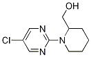 [1-(5-氯-嘧啶-2-基)-哌啶-2-基]-甲醇 结构式