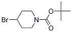 4-Bromo-piperidine-1-carboxylic acid tert-butyl ester 结构式