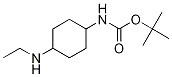 (1R,4R)-(4-EthylaMino-cyclohexyl)-carbaMic acid tert-butyl ester 结构式