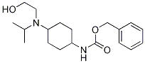 (1R,4R)-{4-[(2-Hydroxy-ethyl)-isopropyl-aMino]-cyclohexyl}-carbaMic acid benzyl ester 结构式