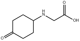 (4-Oxo-cyclohexylaMino)-acetic acid 结构式