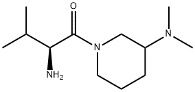 (S)-2-AMino-1-(3-diMethylaMino-piperidin-1-yl)-3-Methyl-butan-1-one 结构式