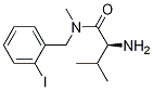 (S)-2-AMino-N-(2-iodo-benzyl)-3,N-diMethyl-butyraMide 结构式