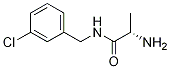 (S)-2-氨基-N-(3-氯苄基)丙酰胺 结构式