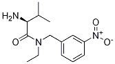 (S)-2-AMino-N-ethyl-3-Methyl-N-(3-nitro-benzyl)-butyraMide 结构式