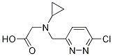 [(6-Chloro-pyridazin-3-ylMethyl)-cyclopropyl-aMino]-acetic acid 结构式