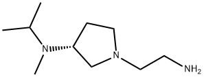 [(R)-1-(2-AMino-ethyl)-pyrrolidin-3-yl]-isopropyl-Methyl-aMine 结构式