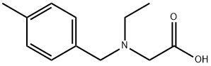 [Ethyl-(4-Methyl-benzyl)-aMino]-acetic acid 结构式