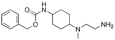 {4-[(2-AMino-ethyl)-Methyl-aMino]-cyclohexyl}-carbaMic acid benzyl ester 结构式