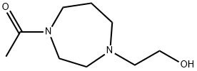 1-[4-(2-Hydroxy-ethyl)-[1,4]diazepan-1-yl]-ethanone 结构式