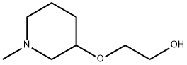 2-(1-Methyl-piperidin-3-yloxy)-ethanol 结构式