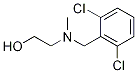 2-[(2,6-Dichloro-benzyl)-Methyl-aMino]-ethanol 结构式