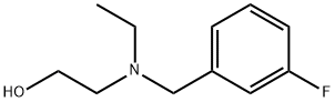 2-[Ethyl-(3-fluoro-benzyl)-aMino]-ethanol 结构式