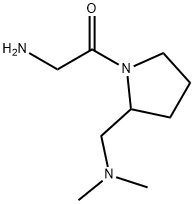 2-AMino-1-(2-diMethylaMinoMethyl-pyrrolidin-1-yl)-ethanone 结构式