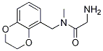 2-AMino-N-(2,3-dihydro-benzo[1,4]dioxin-5-ylMethyl)-N-Methyl-acetaMide 结构式