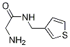 2-氨基-N-(噻吩-3-基甲基)乙酰胺 结构式