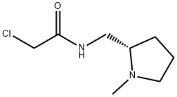 2-Chloro-N-((S)-1-Methyl-pyrrolidin-2-ylMethyl)-acetaMide 结构式