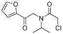 2-Chloro-N-(2-furan-2-yl-2-oxo-ethyl)-N-isopropyl-acetaMide 结构式