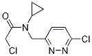 2-Chloro-N-(6-chloro-pyridazin-3-ylMethyl)-N-cyclopropyl-acetaMide 结构式