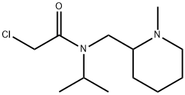 2-Chloro-N-isopropyl-N-(1-Methyl-piperidin-2-ylMethyl)-acetaMide 结构式