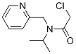 2-氯-N-异丙基-N-(吡啶-2-基甲基)乙酰胺 结构式