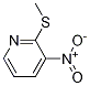 2-Methylsulfanyl-3-nitro-pyridine 结构式