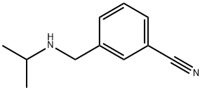 3-(IsopropylaMino-Methyl)-benzonitrile 结构式