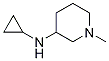 Cyclopropyl-(1-Methyl-piperidin-3-yl)-aMine 结构式