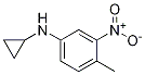 N-环丙基-4-甲基-3-硝基苯胺 结构式