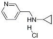 Cyclopropyl-pyridin-3-ylMethyl-aMine hydrochloride 结构式