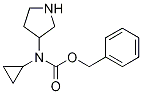 Cyclopropyl-pyrrolidin-3-yl-carbaMic acid benzyl ester 结构式