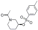 Toluene-4-sulfonic acid (S)-1-acetyl-piperidin-3-yl ester 结构式