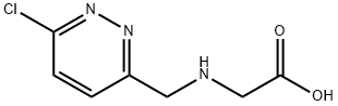 (6-CHLOROPYRIDAZIN-3-YL)(METHYL)AMINO]ACETIC ACID 结构式