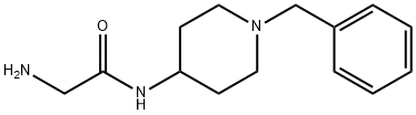 2-amino-N-(1-benzylpiperidin-4-yl)acetamide 结构式