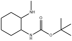 (2-甲基氨基-环己基)-氨基甲酸叔丁酯 结构式